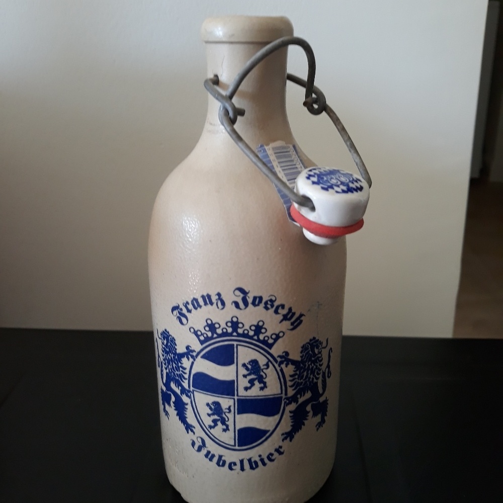 Vintage Franz Joseph Stoneware beer bottle